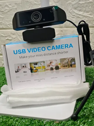 Webcam Full HD 1080P con Micrófono