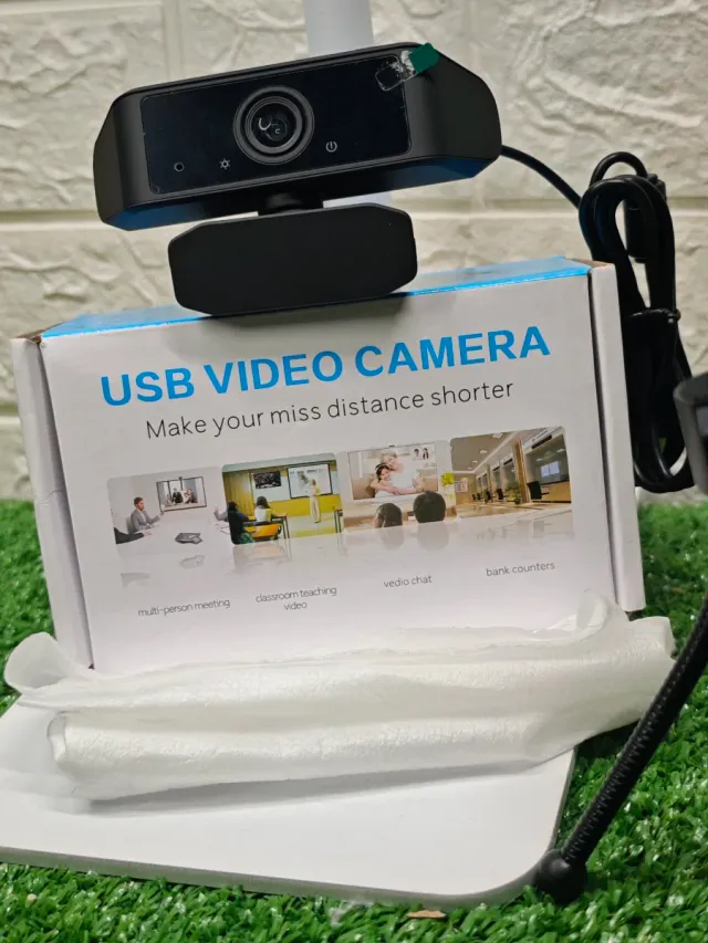 Webcam Full HD 1080P con Micrófono