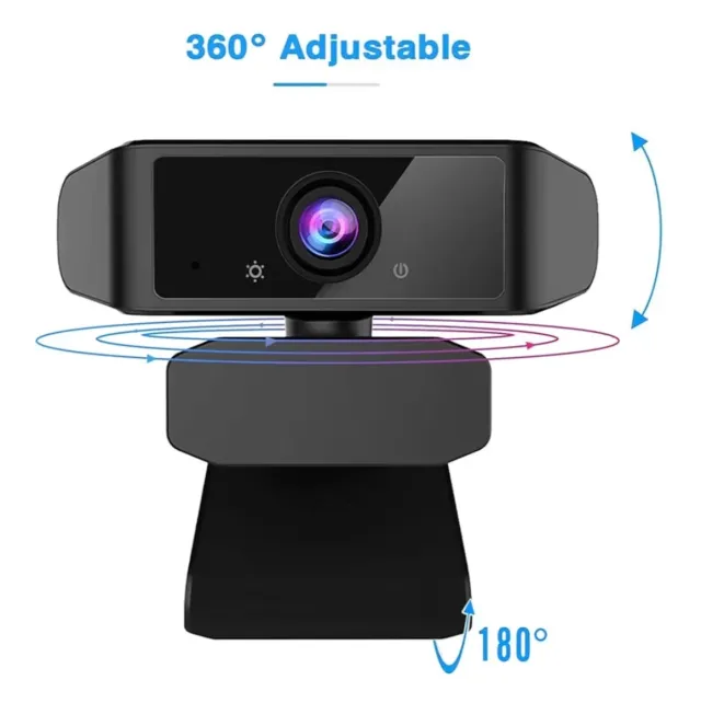 Webcam Full HD 1080P con Micrófono