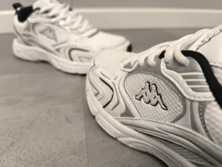 Sneakers Kappa Donna Argento/Bianco Tg. 36