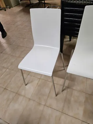 Silla Pilma Cocina Blanca