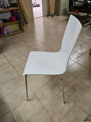 Silla Pilma Cocina Blanca