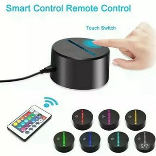 Lámpara LED 3D Anime Personaje Espada.NUEVA