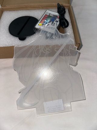 Lámpara LED 3D Anime Personaje Espada.NUEVA