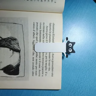 Segnalibro Gatto Nero Bianco (3 Pezzi)