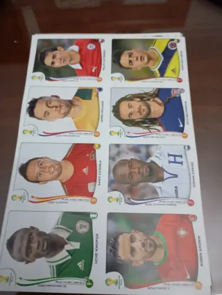 Cromos Copa Mundial FIFA Brasil 2014