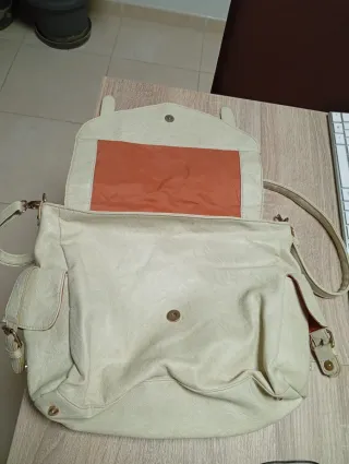Bolso bandolera Misako beige