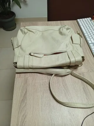 Bolso bandolera Misako beige