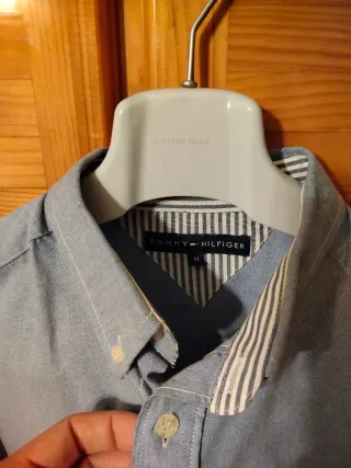 Camisa Tommy Hilfiger Talla M Azul
