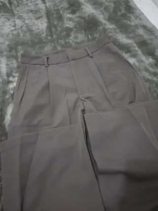 Pantalón de vestir marrón mujer