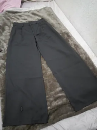 Pantalón de vestir marrón mujer