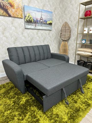 Sofá Cama Gris Nuevo