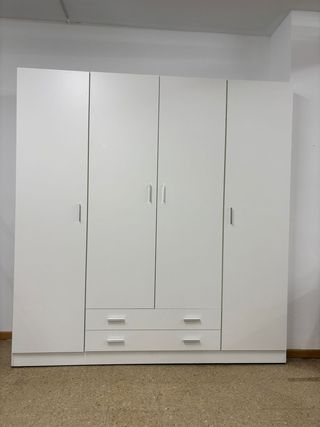Oferta Armario 4 Puertas en 3 COLORES 200x200cm!!