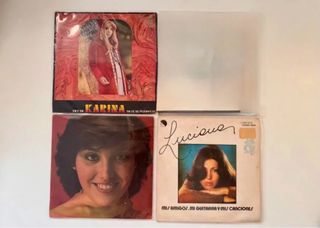 Lote 3 Vinilos Karina , Luciana y Rita Irasema