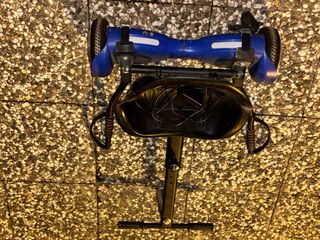 Hoverboard Negro con Ruedas Azules