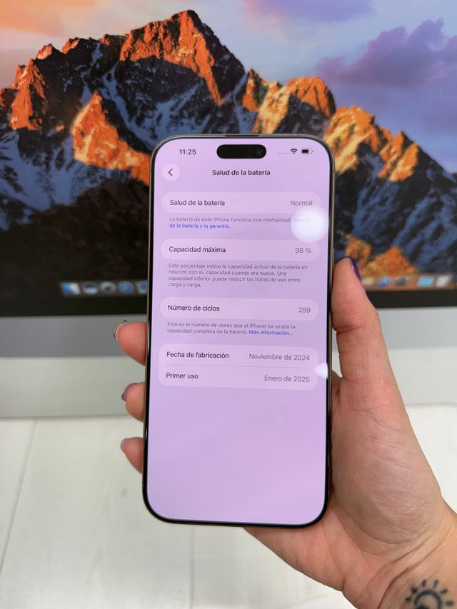 IPhone 16 Pro Max 256GB 98% bateria