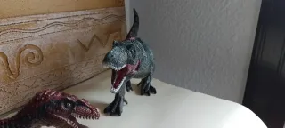 2 Dinosaurios Realistas XXL 40cm juguete grande
