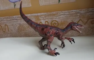 2 Dinosaurios Realistas XXL 40cm juguete grande