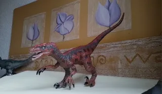 2 Dinosaurios Realistas XXL 40cm juguete grande