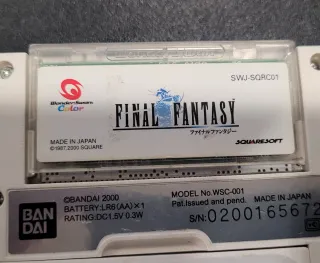 Final Fantasy WonderSwan Color