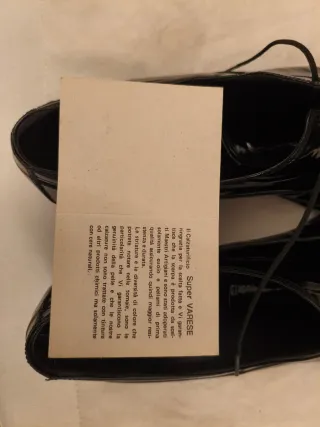 Scarpe di Vernice Nere da uomo