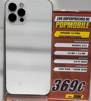 iPhone 12 Pro 128GB Reacondicionado