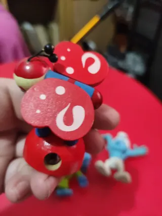 Lote de muñecos: Minion, Mickey, Pitufos