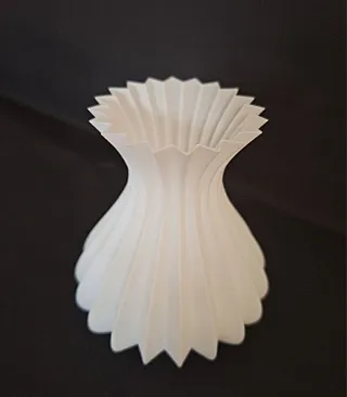 Vaso Design Rai 3D Polímero Branco