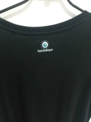 Camiseta mujer negra