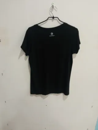 Camiseta mujer negra