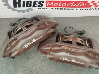 Pinzas Brembo 4 pistones Alfa Romeo