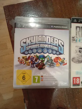 3 Juegos PS3: Skylanders, Red Faction, Skyrim