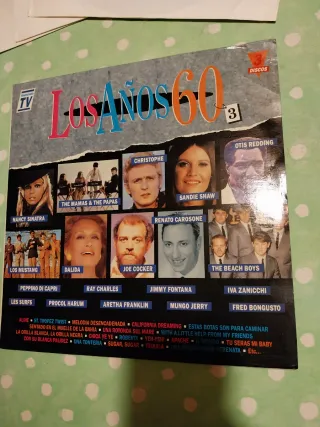 3 Vinilos Los Años 60