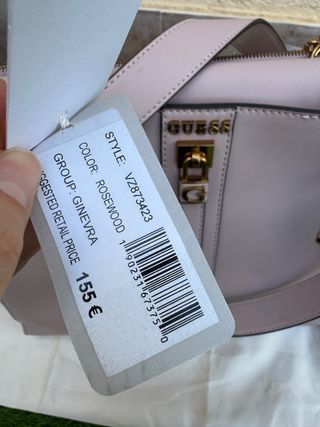 Bolso Guess Rosa Grande