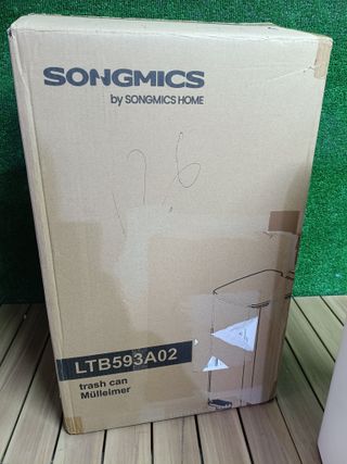 SONGMICS LTB593A02 Cubo de Basura de 30 Litros