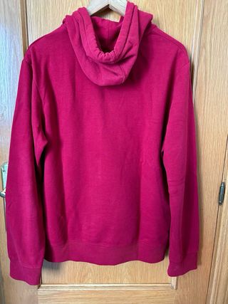 Sudadera Pull&Bear Burdeos Talla M