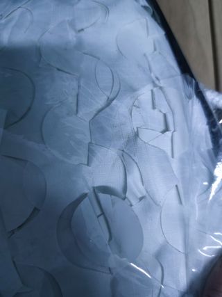 Toldo Vela de Sombra Rectangular Faura Blanco 3 x 4 m Reversible Camuflaje - Marca: Faura