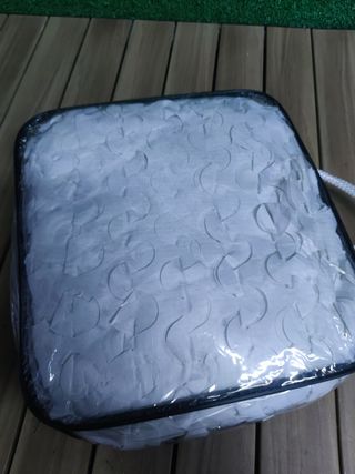 Toldo Vela de Sombra Rectangular Faura Blanco 3 x 4 m Reversible Camuflaje - Marca: Faura