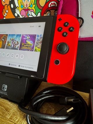 Nintendo Switch Azul Rojo Con accesorios original
