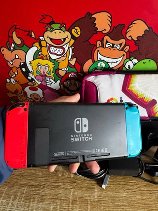 Nintendo Switch Azul Rojo Con accesorios original