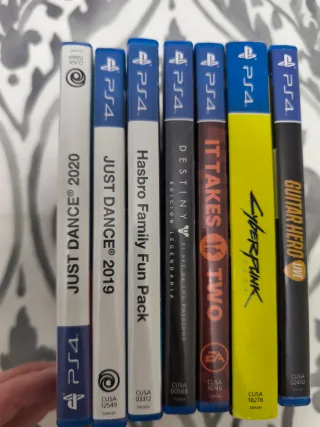 PS4 Pro + Guitarra + Juegos