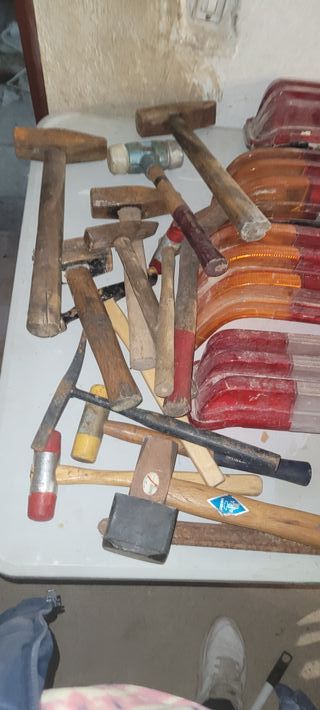 Mazas y martillos vintage
