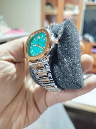 Reloj Poedagar Lady nautilus sky blue