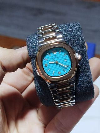 Reloj Poedagar Lady nautilus sky blue