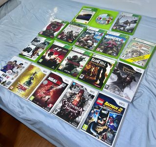 Lote Juegos Wii y Xbox 360