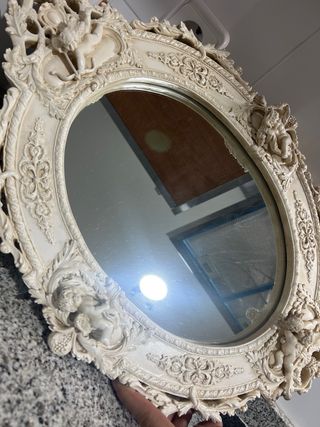 Espejo antiguo decorado
