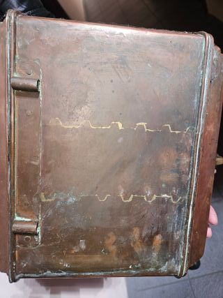 Lavamani antico in rame massiccio '800