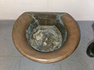 Lavamani antico in rame massiccio '800