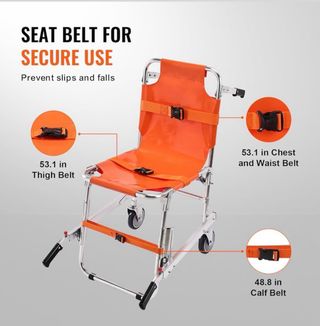 VEVOR Silla de Evacuación de Escaleras.