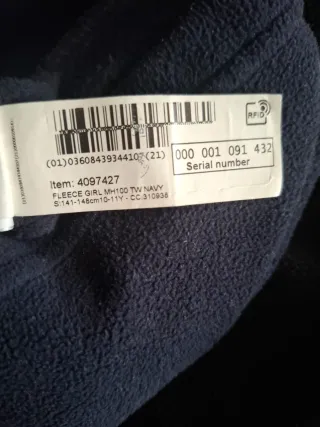 Maglioncino pile bambina